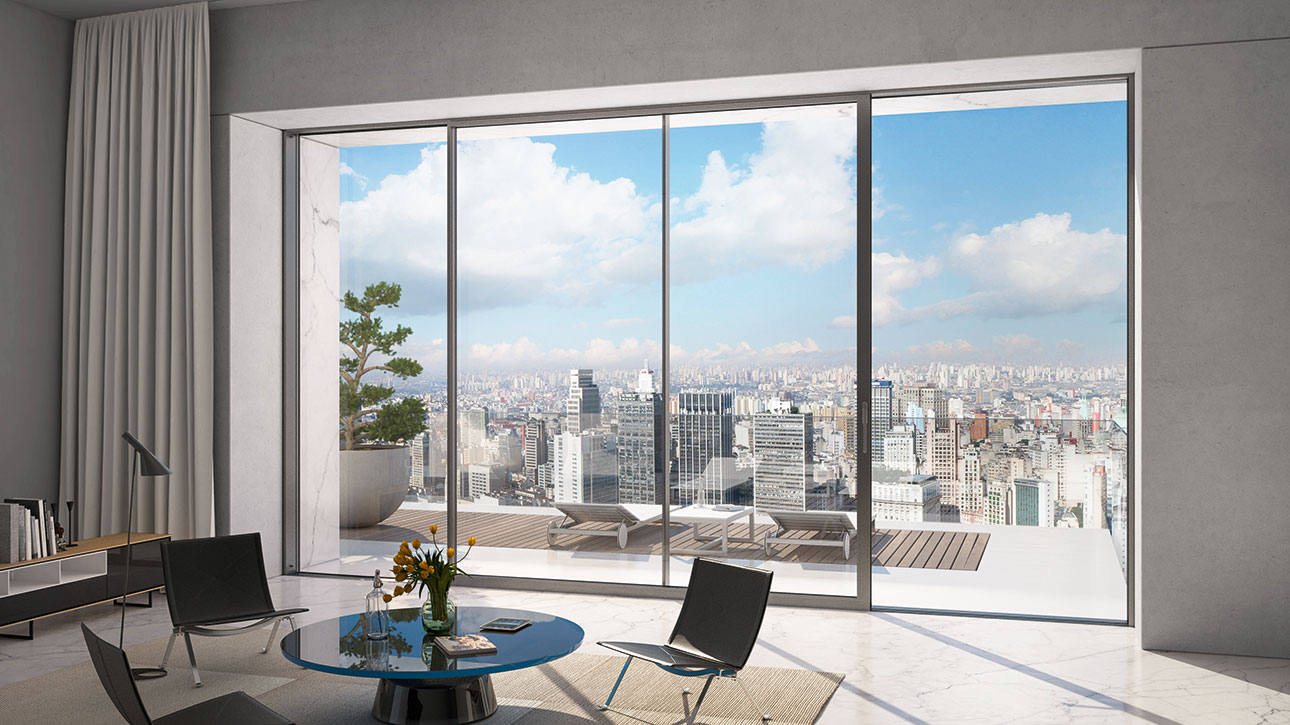 Aluminium-Fenster von Schüco International KG